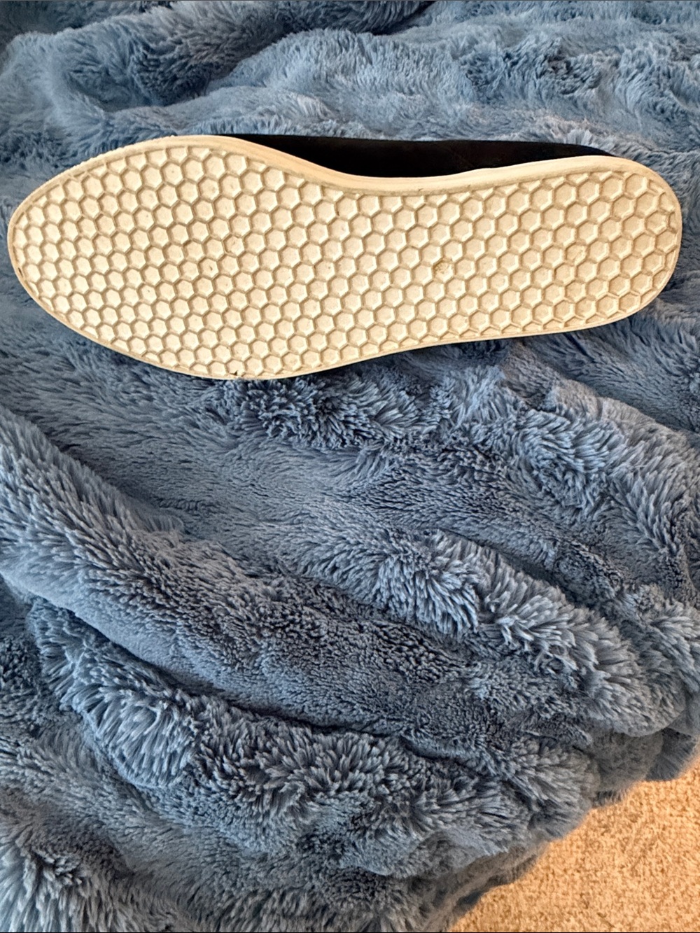 Caslon Black Suede Mule with white sole - Picture 4 of 6